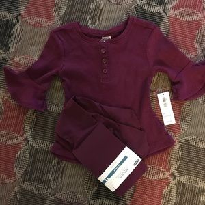 Old Navy top and tights